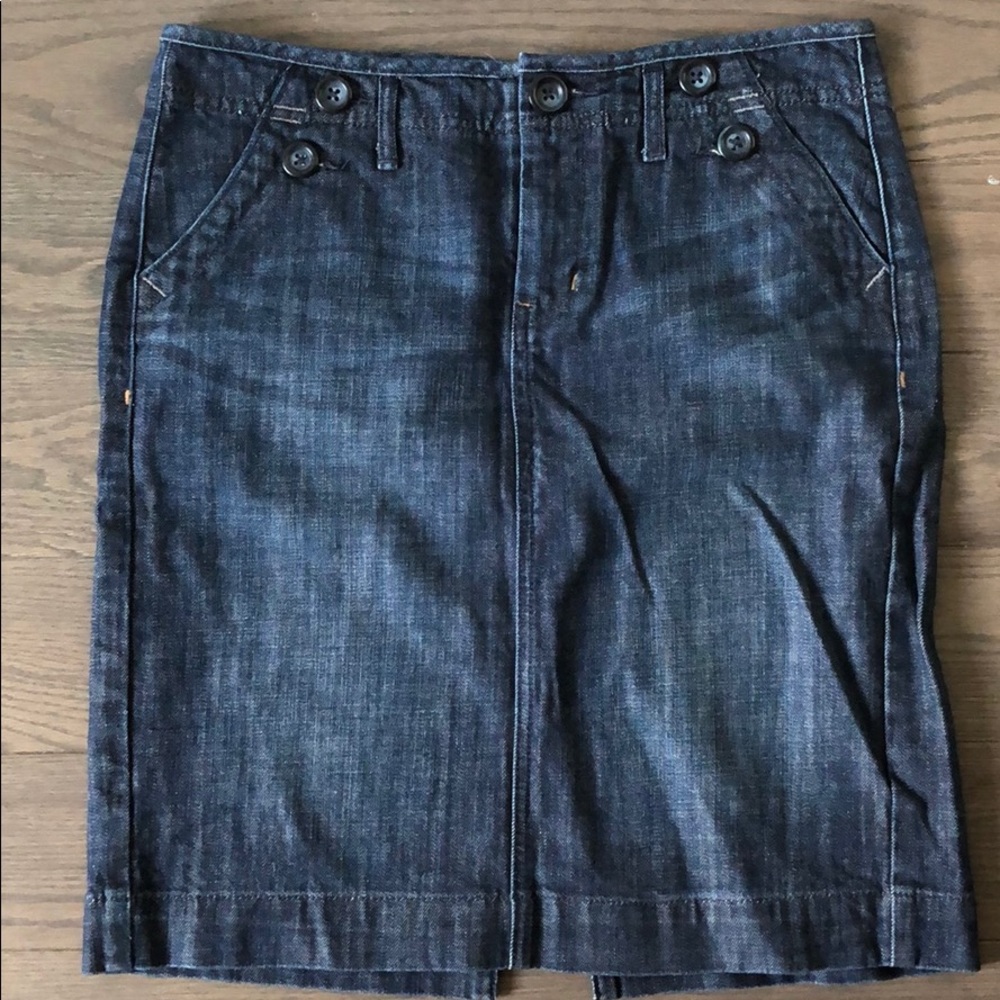 Gap jean skirt